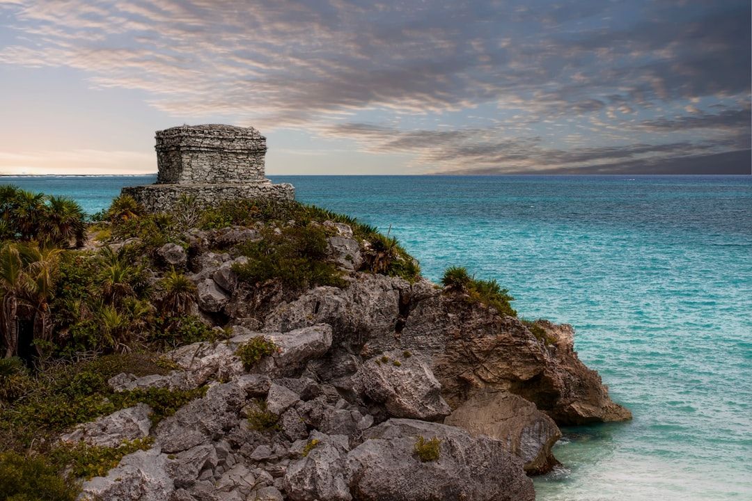 The ruins in Tulum
